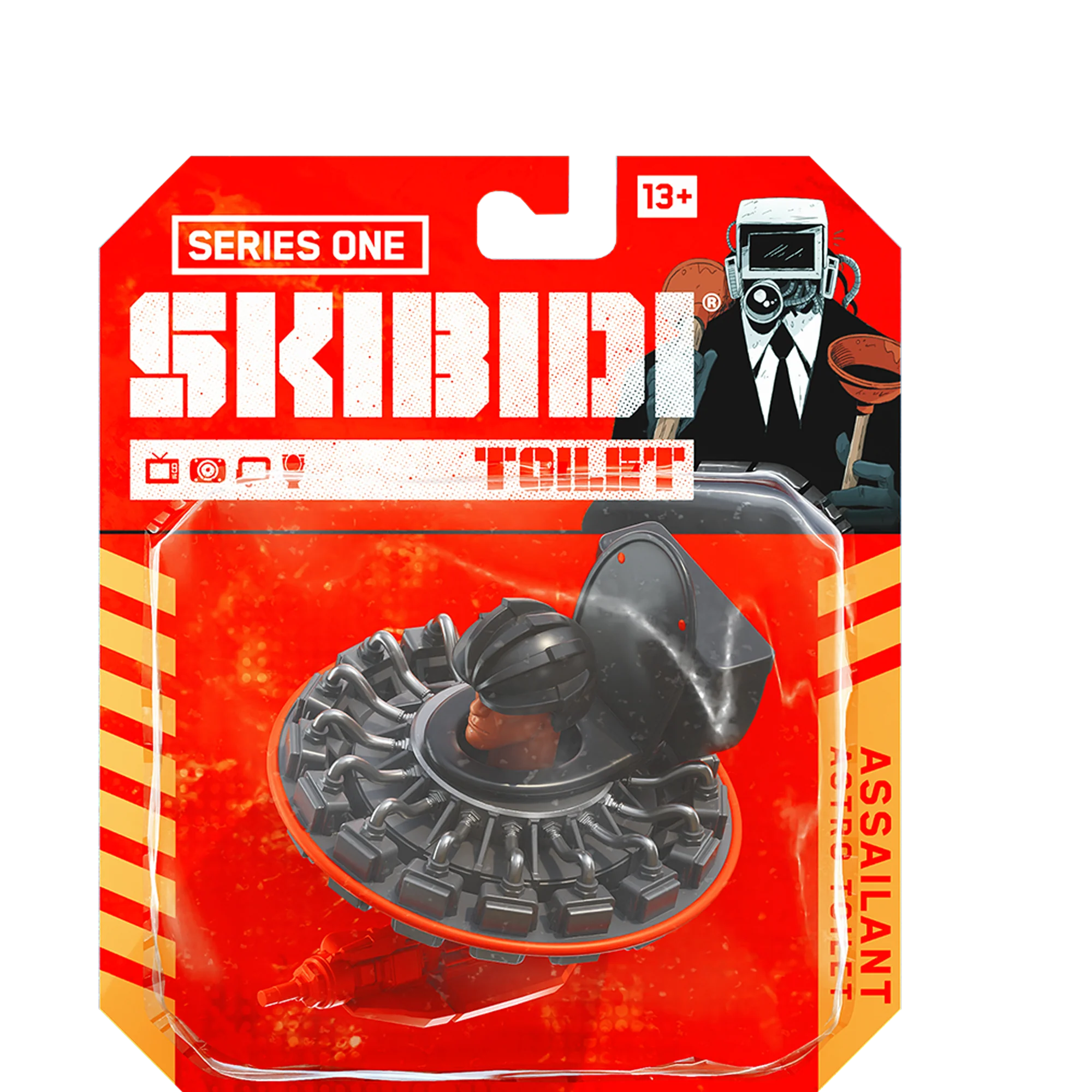 Skibidi Toilet 1:64 Diecast - Assailant Astro Toilet