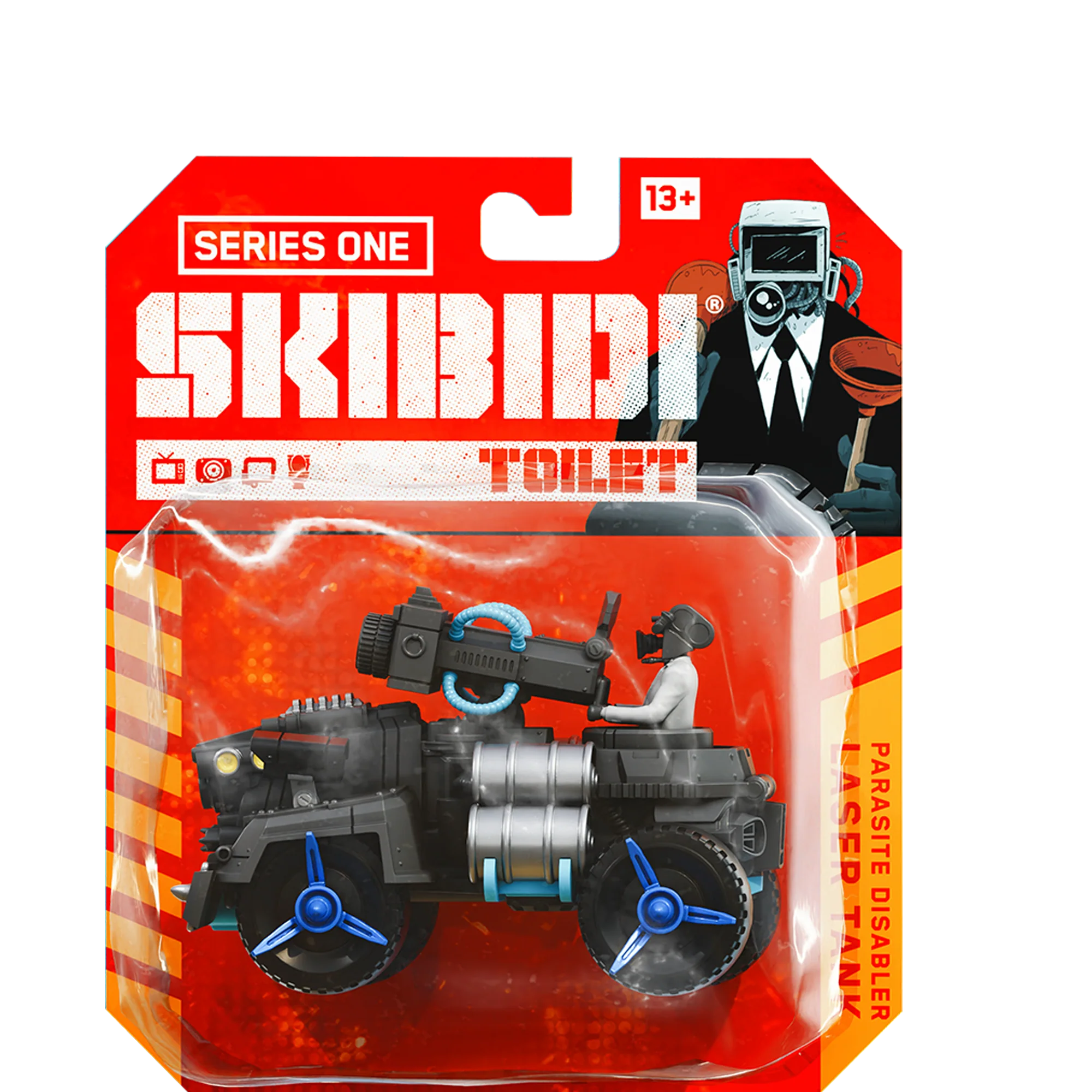 Skibidi Toilet 1:64 Diecast - Parasite Disabler Laser Tank