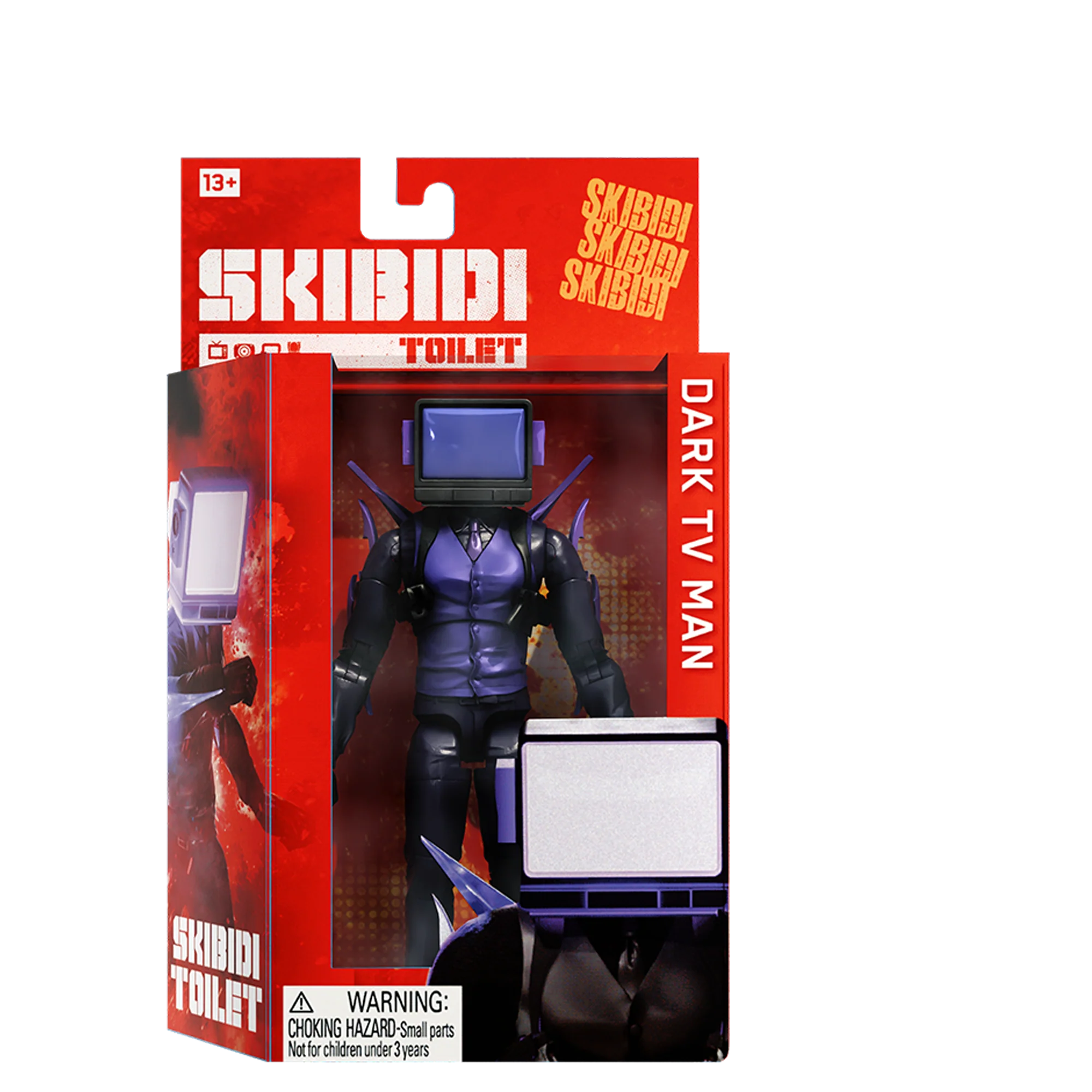 Skibidi Toilet Deluxe Figure - Dark TV Man - Image 2