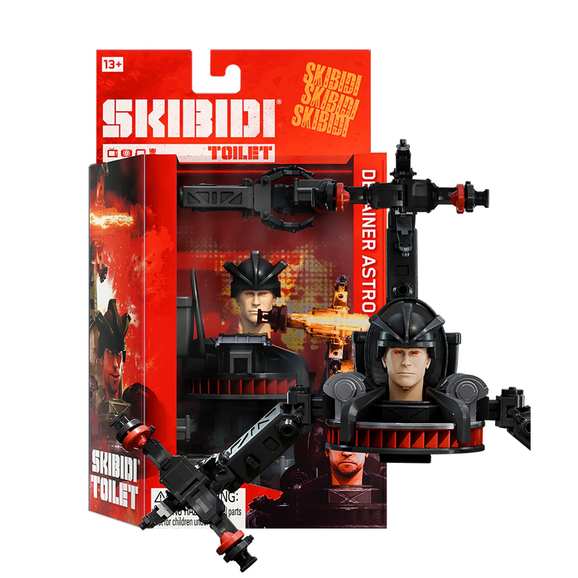 Skibidi Toilet Deluxe Figure - Detainer Astro