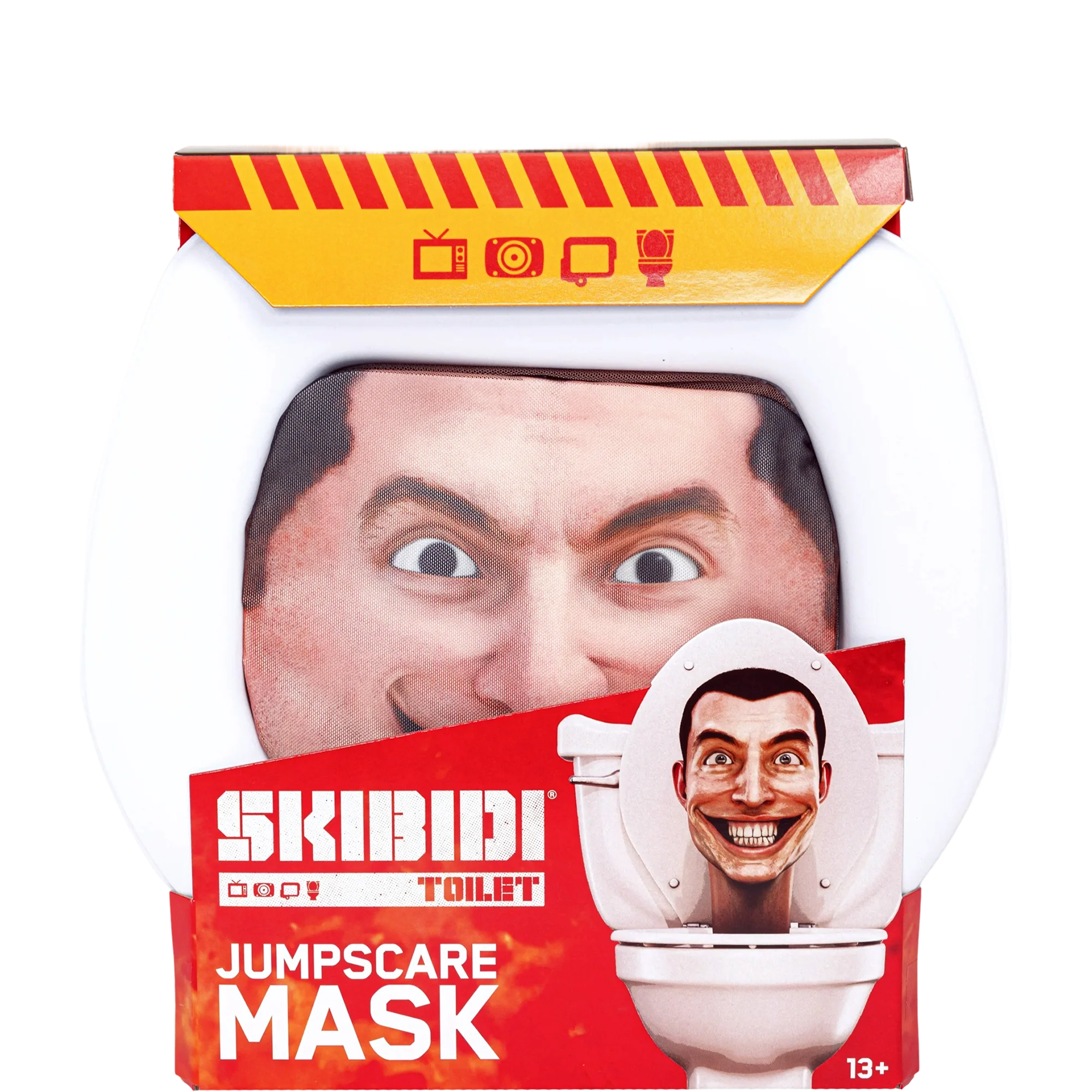 Skibidi Toilet Jumpscare Mask